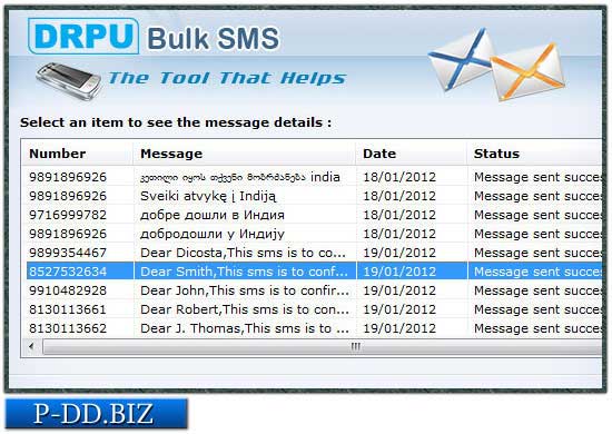 Group SMS Sender software